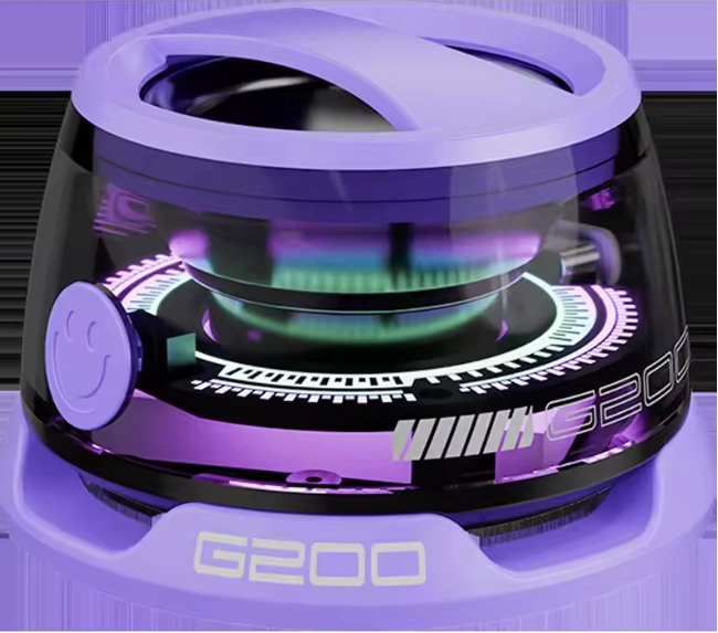 Portable Bluetooth Speaker with RGB Lights & Phone Stand