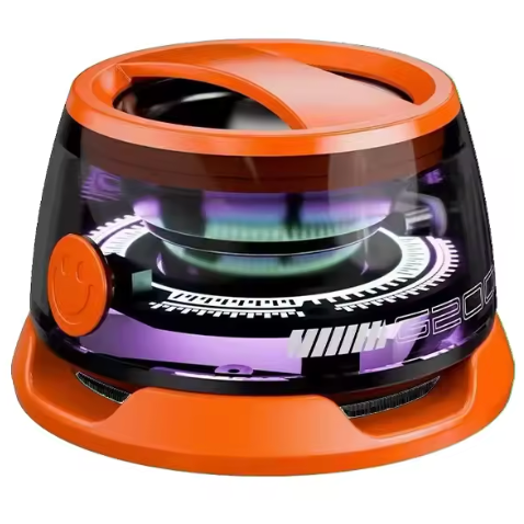 Portable Bluetooth Speaker with RGB Lights & Phone Stand