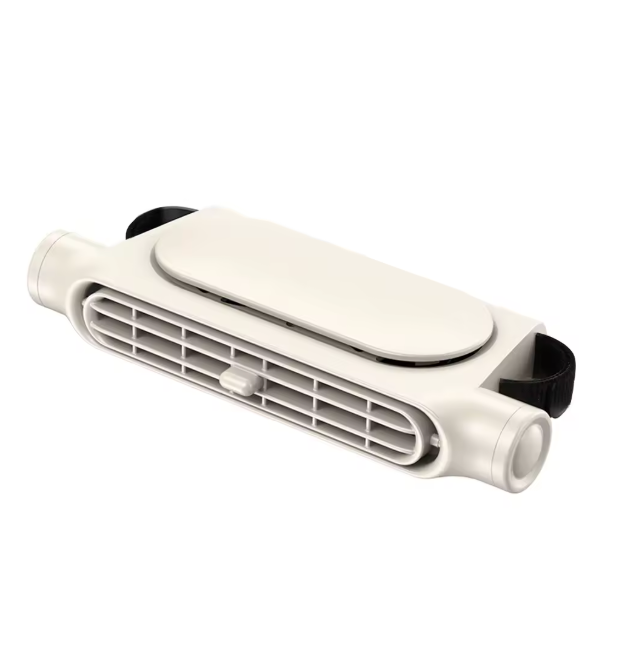 Dual-Turbine Car Seat Headrest Cooling Fan (3-Speed Adjustable)