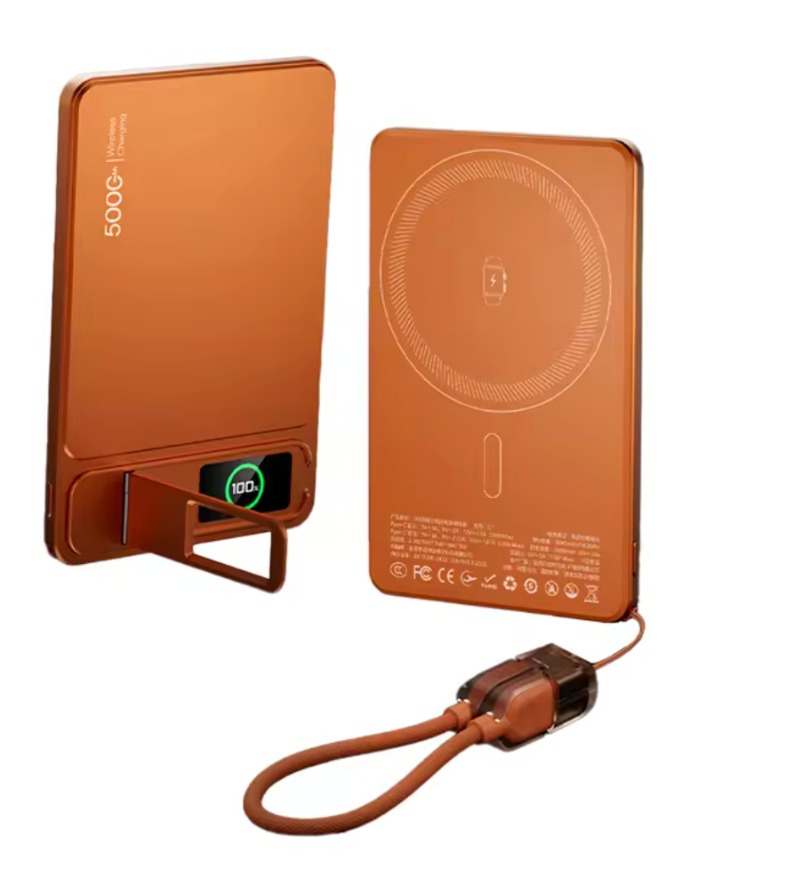 3-in-1 MagSafe 10,000mAh Power Bank with TFT Smart Display