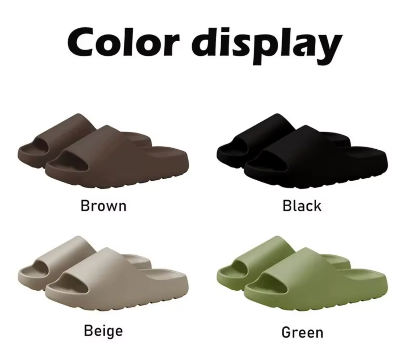 Cloud Slippers Thick-soled Summer Beach Sandals