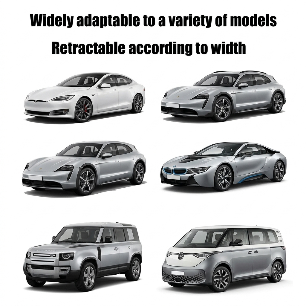 Retractable Car Sun Shade Instant Heat & UV Block