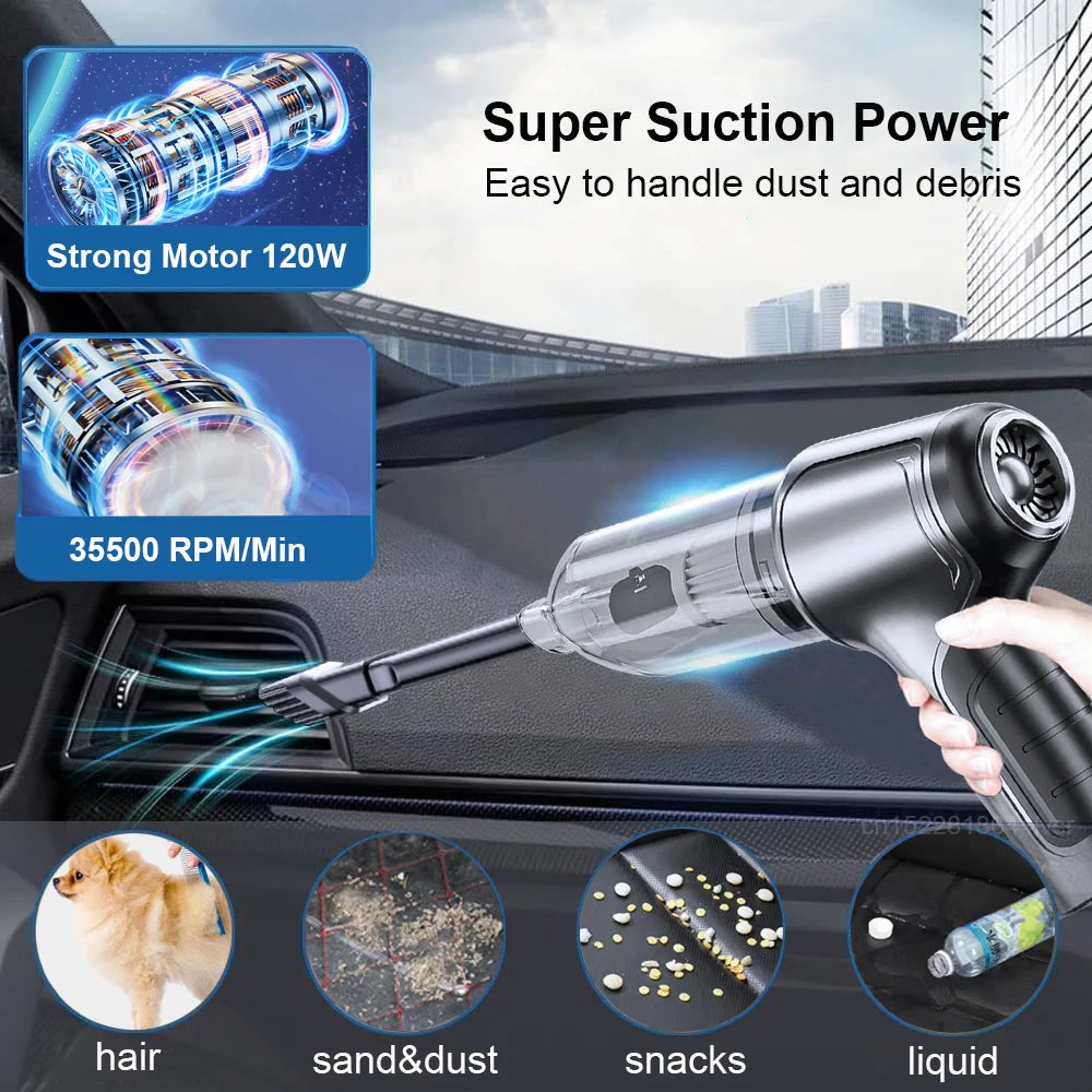Ultra-Powerful Portable Cordless Handheld Vacuum Cleaner