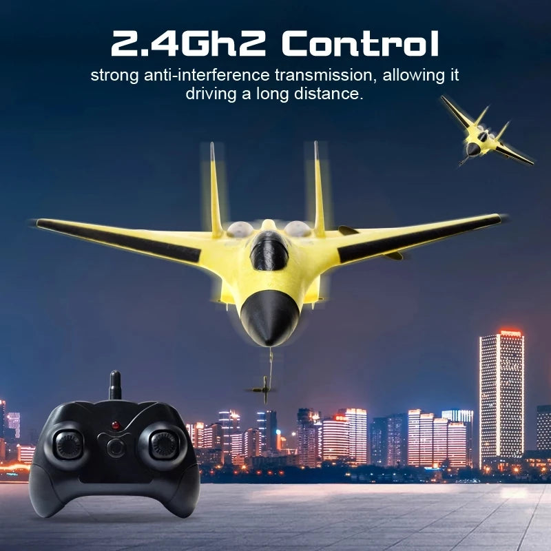Beginner RC Fighter Jet SU-35 Airplane Easy 2.4GHz Control