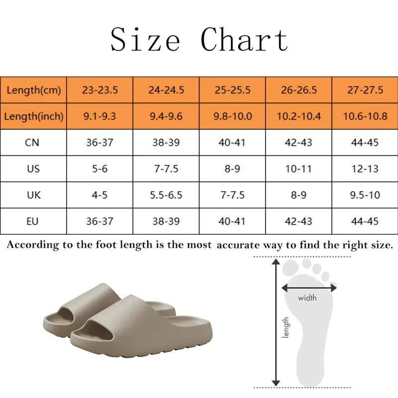 Cloud Slippers Anti-slip Thick-soled Summer Beach Sandals
