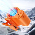 Car Clip on Cooling Fan with LED Display 4-in-1