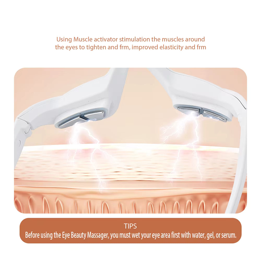 Smart 3D Eye Massager Instant Fatigue Relief & Dark Circle Lightening