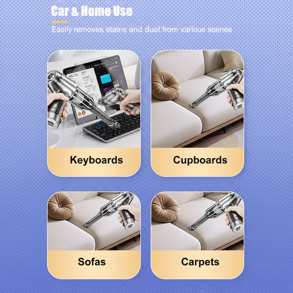 Ultra-Powerful Portable Cordless Handheld Vacuum Cleaner