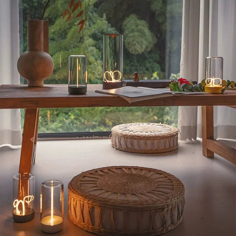Quantum Wire Magnetic Wireless Table Lamp (Type-C Rechargeable)