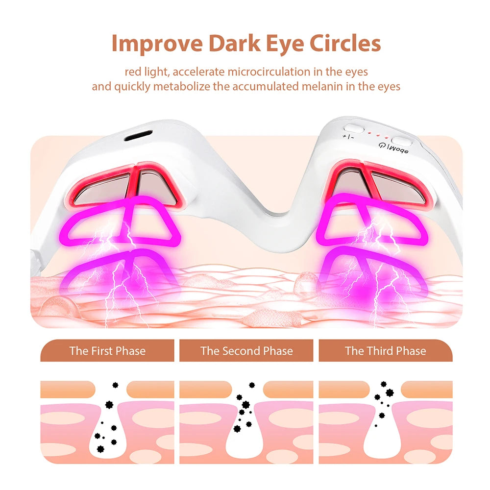 Smart 3D Eye Massager Instant Fatigue Relief & Dark Circle Lightening