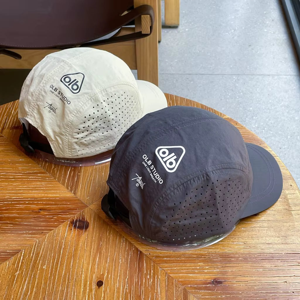 Quick-Dry Mesh Baseball Cap – UV Protection & Breathable