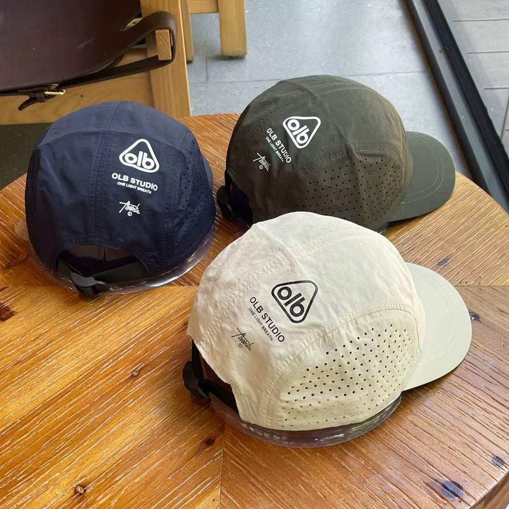 Quick-Dry Mesh Baseball Cap – UV Protection & Breathable
