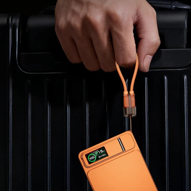 3-in-1 MagSafe 10,000mAh Power Bank with TFT Smart Display