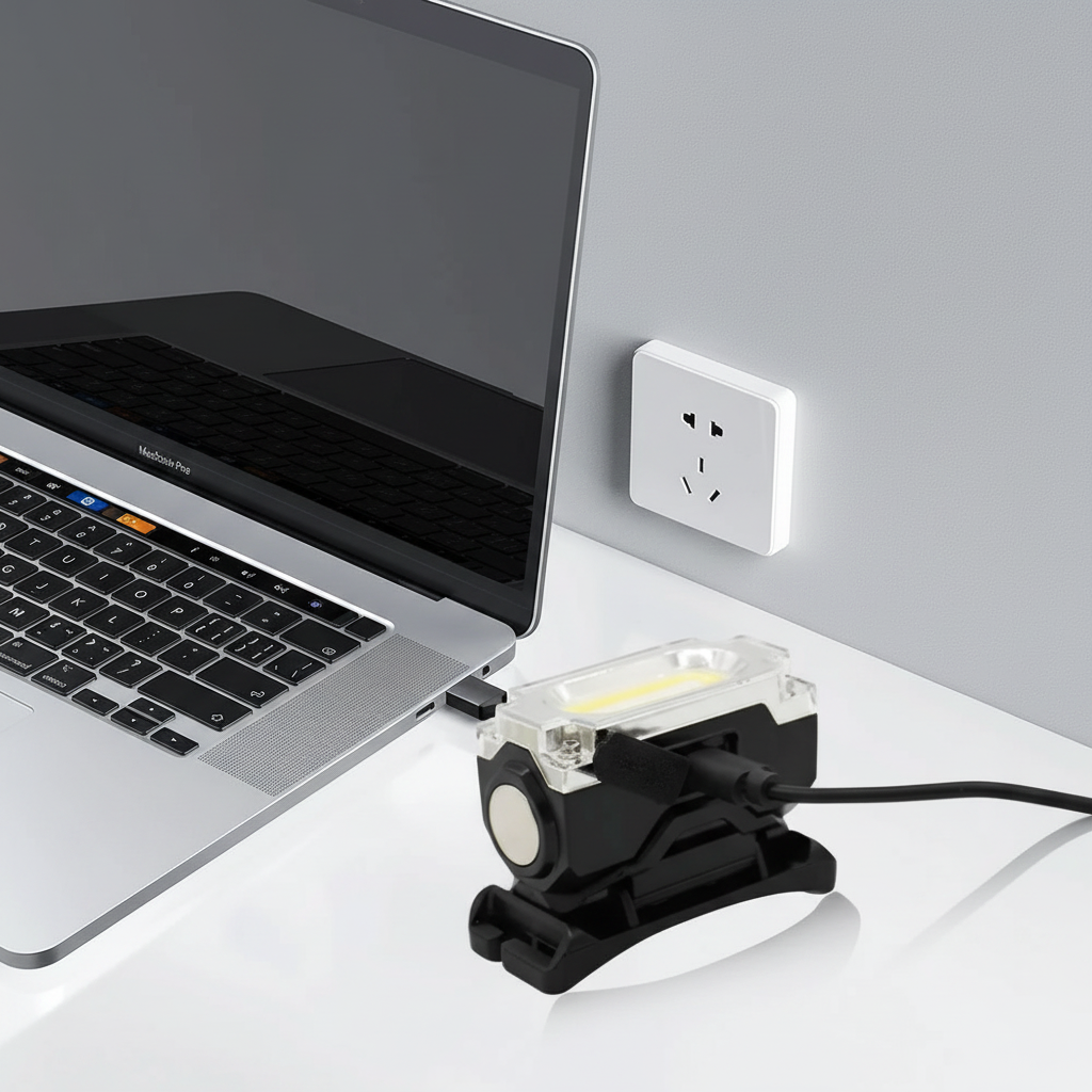 Headlamp Type-C Charging - No Text